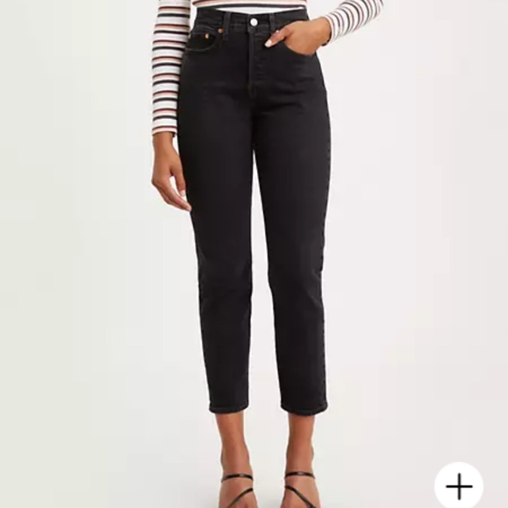 Levi’s wedgie fit wild bunch black size 25
